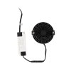 Oprawa V-TAC LED downlight 24W BRIDGELUX CHIP CCT czarna raster antyolśnieniowy plaster miodu VT-17024 3000K-4000K-6400K 2540lm